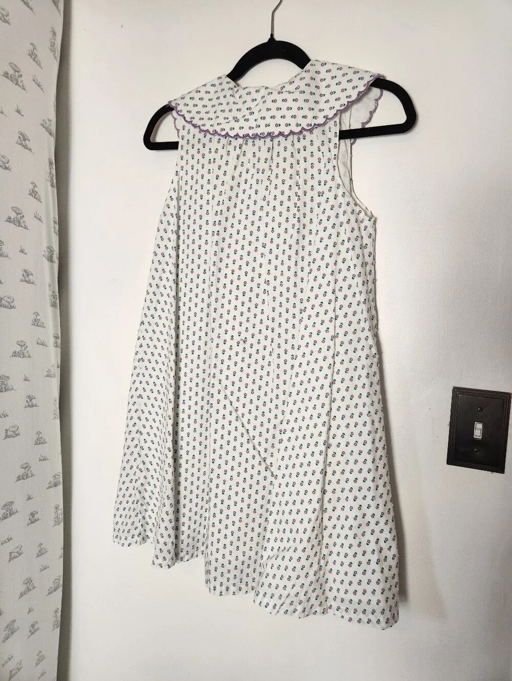 Sergeant Major Depuis Floral Button Down Dress Children's Size 10-11